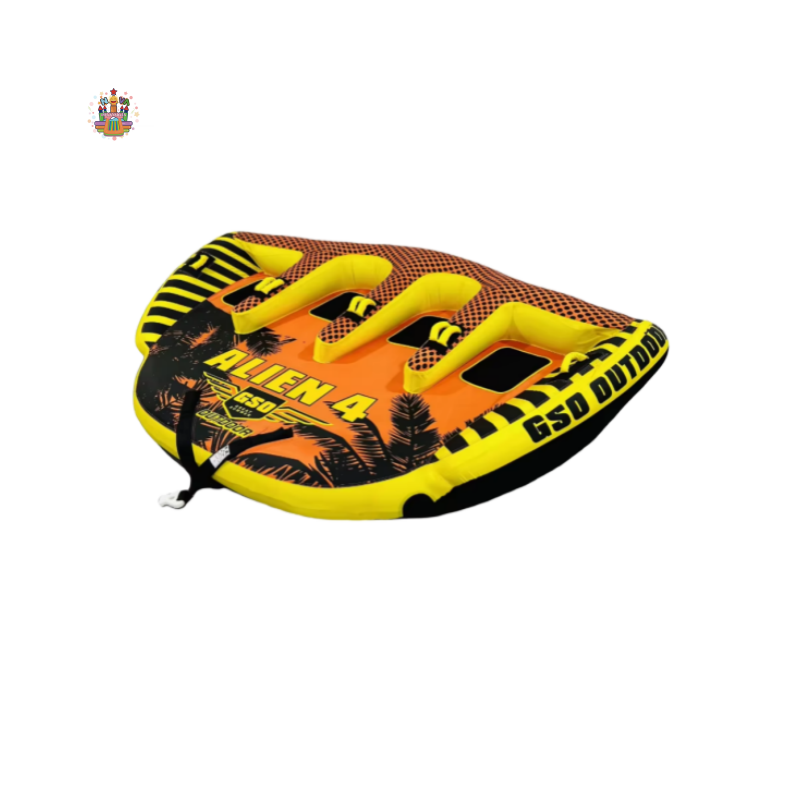 Factory Wholesale 4 Person Thickened PVC Inflatable Boat Tow for Water Play